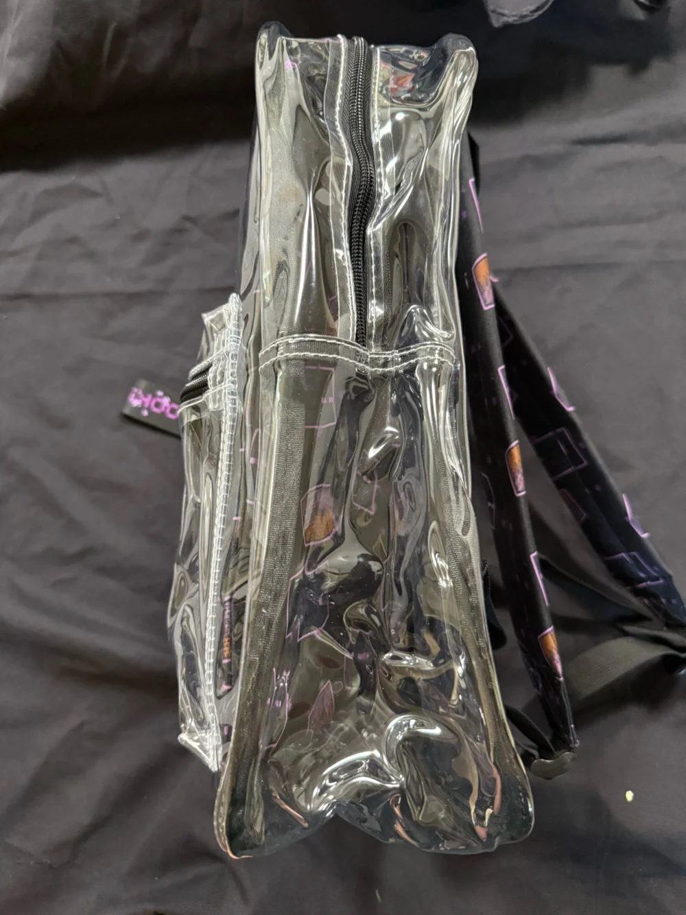 Minecraft ENDERMAN 16” School Clear Backpack | NWT